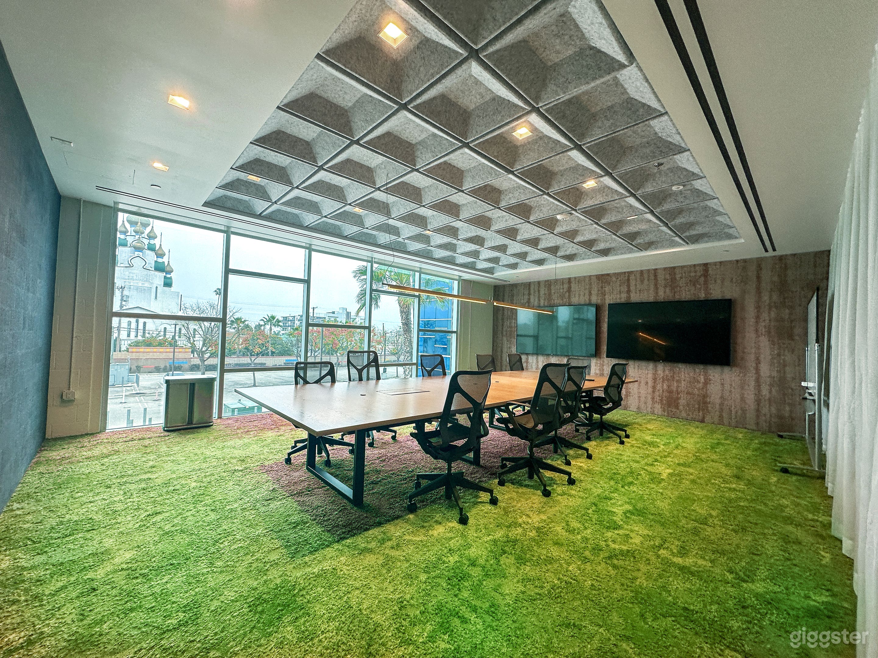 View from the entrance