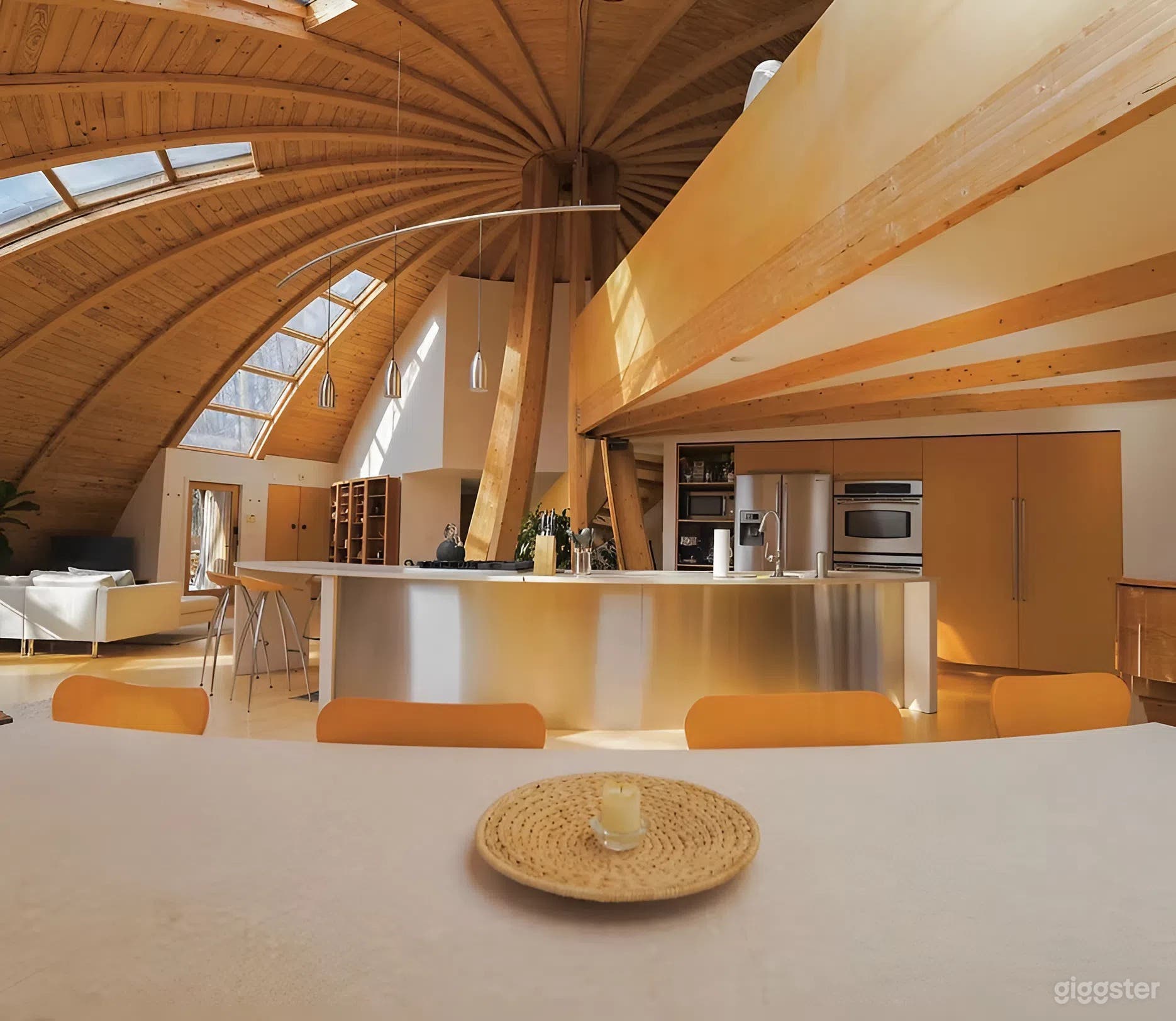 Architectural Dome Home & Private Woodland Compound Photo 3