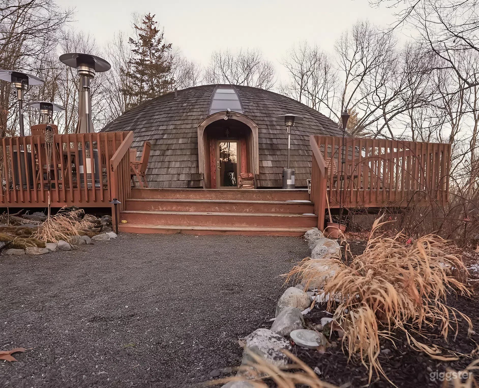 Architectural Dome Home & Private Woodland Compound Photo 4