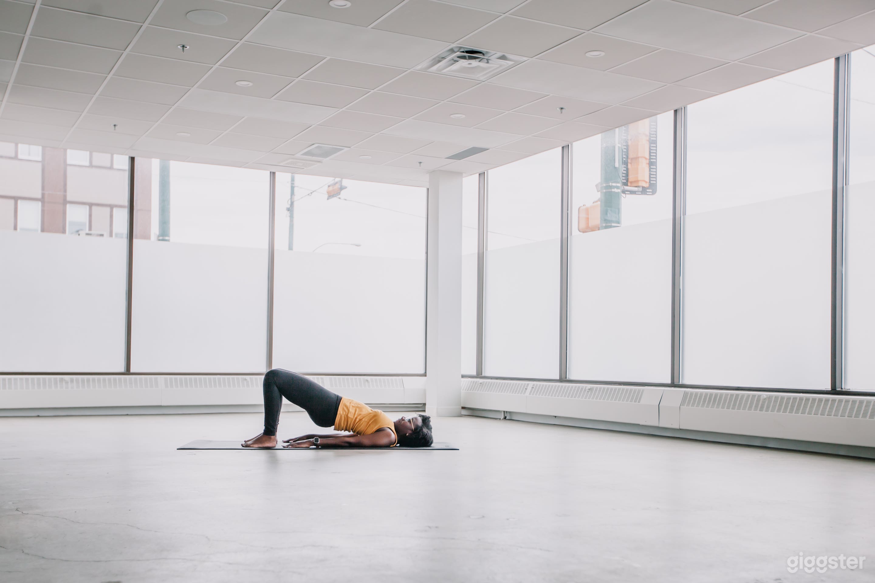Adaptable Open Space: With its spacious design, this sunroom is ideal for setting up custom film sets or staging unique events.