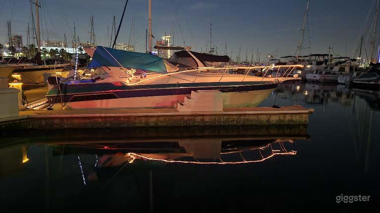  Long Beach Shoreline - Purple Haze Boat 