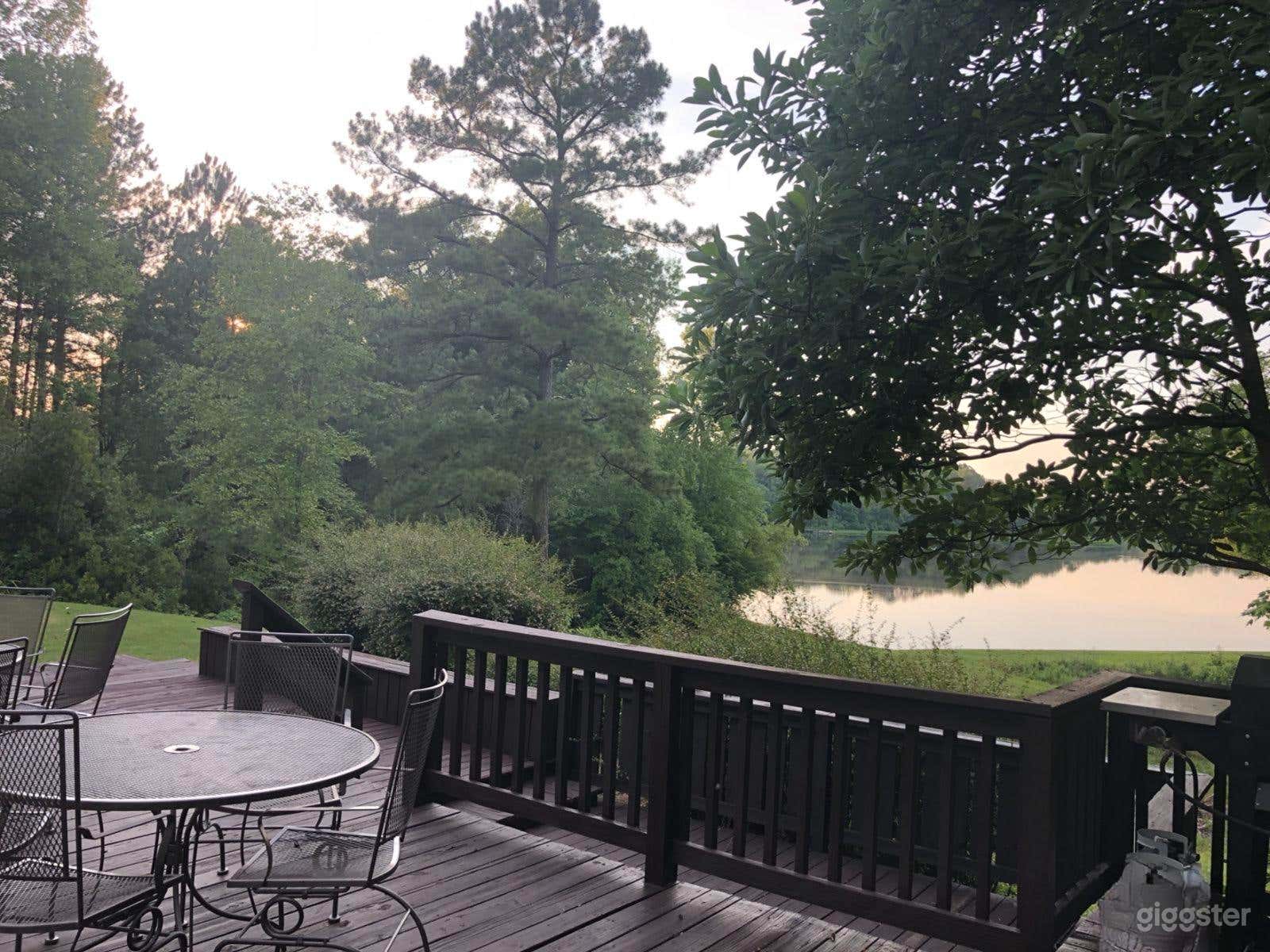 Lakeside Backyard with Expansive Forest Views Photo 4