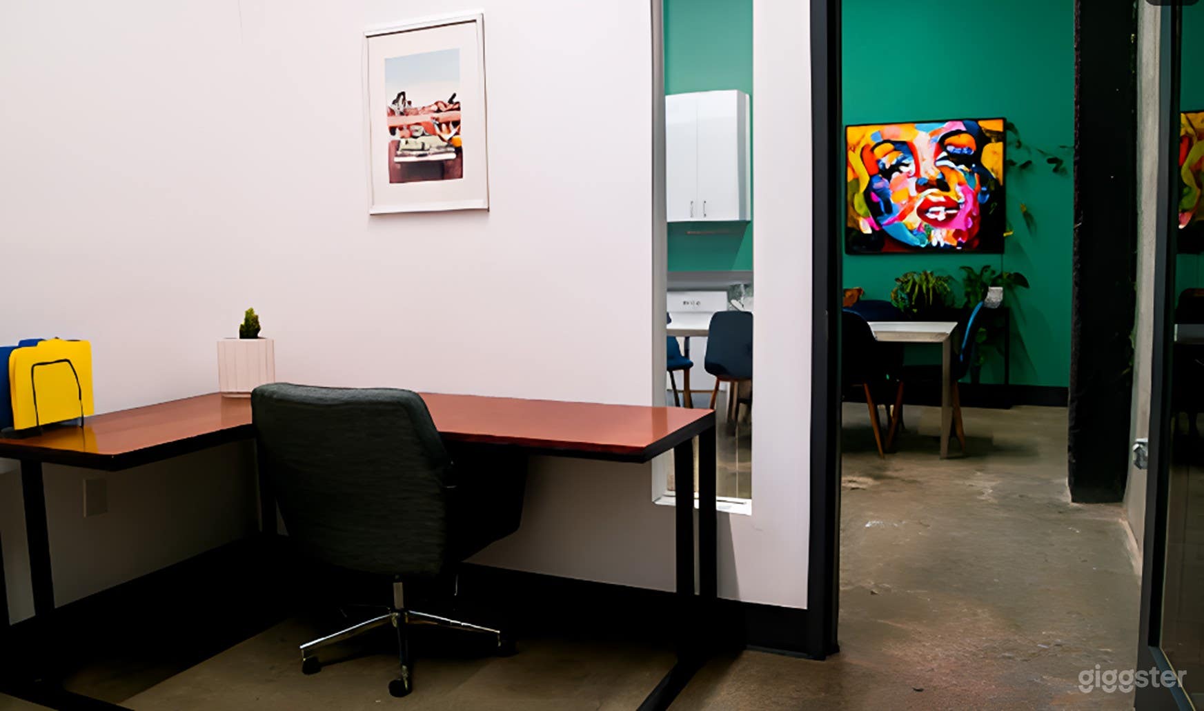 Small Workspace With Natural Lighting Photo 2