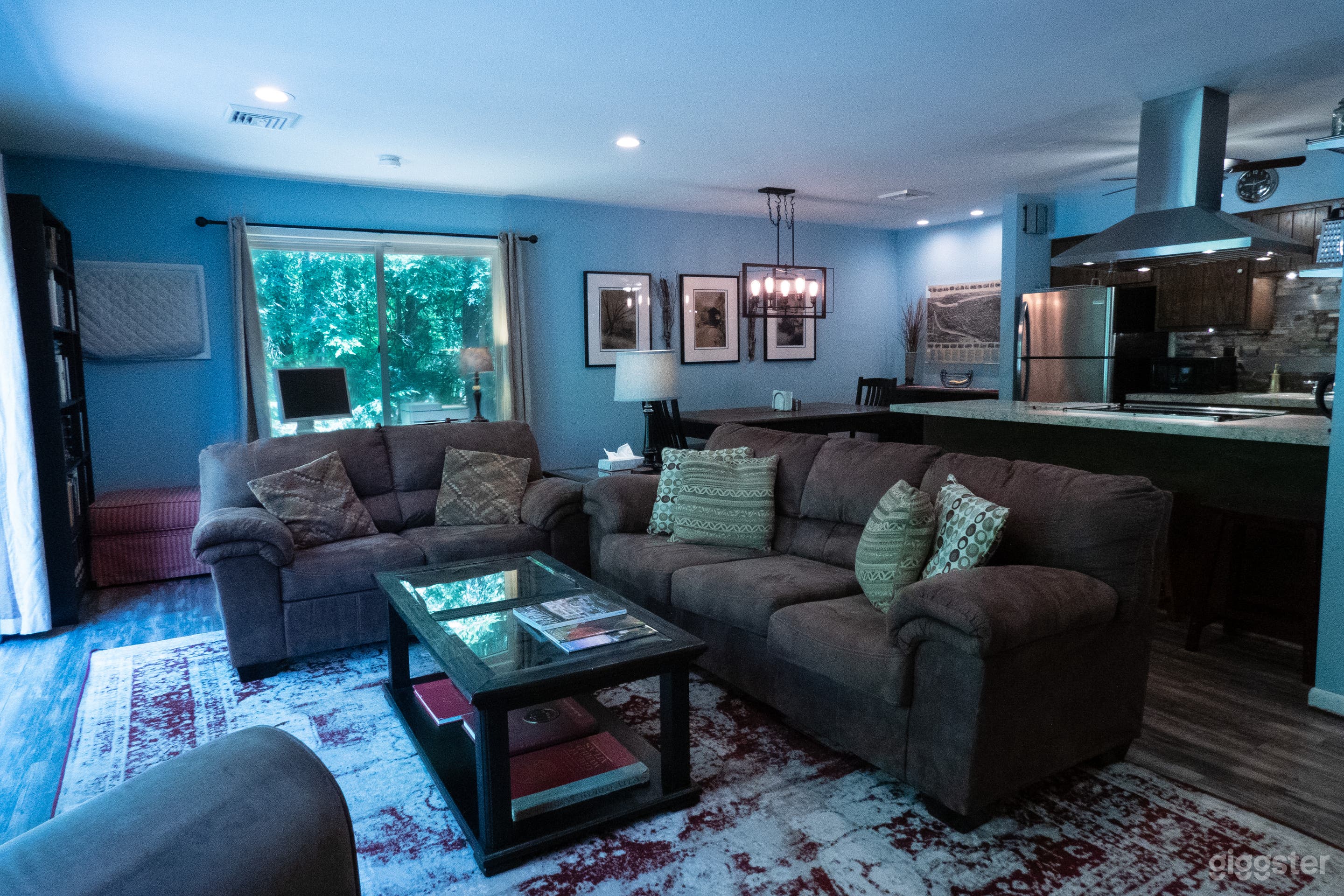 Open Concept Living Area