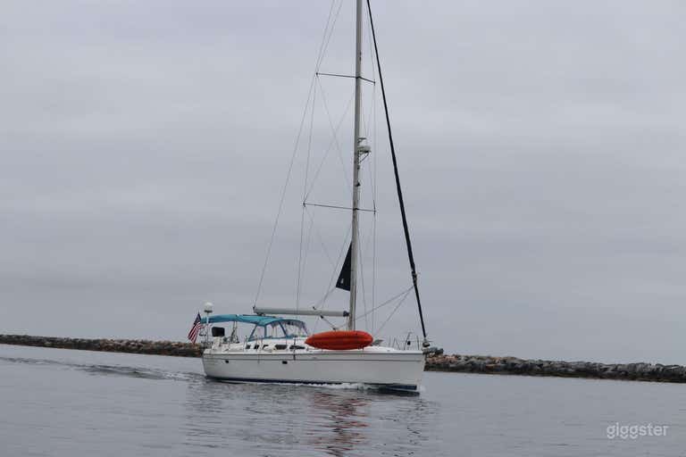  50' Sailboat Perfect for Photos or Filming 