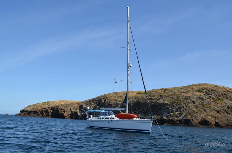  50' Sailboat Perfect for Photos or Filming 
