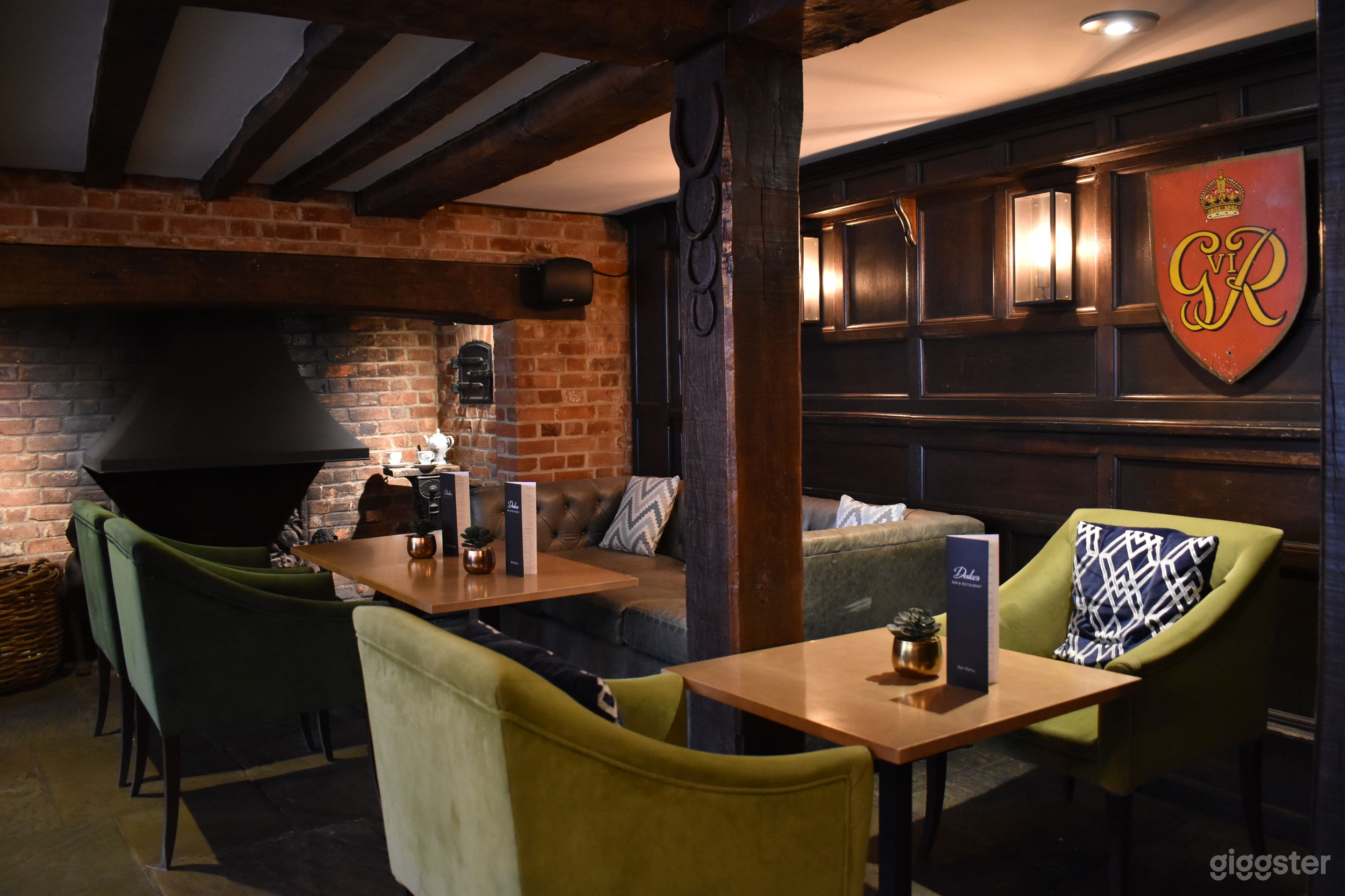 400 year old Bar with Bakers oven 