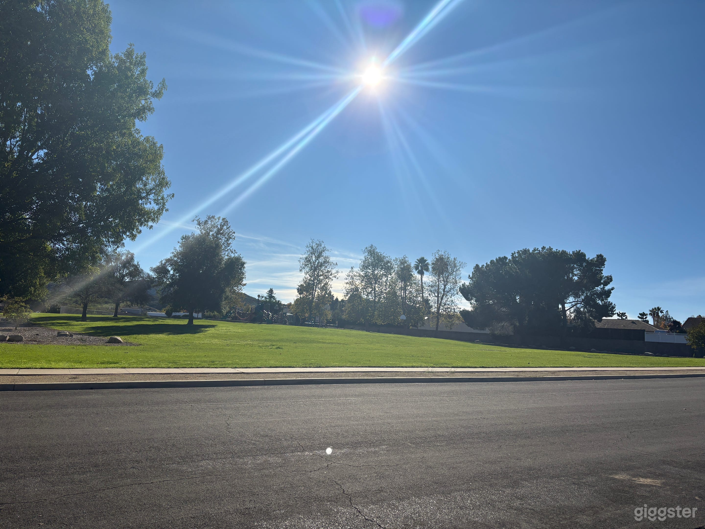 Ample public street parking in front of the home.