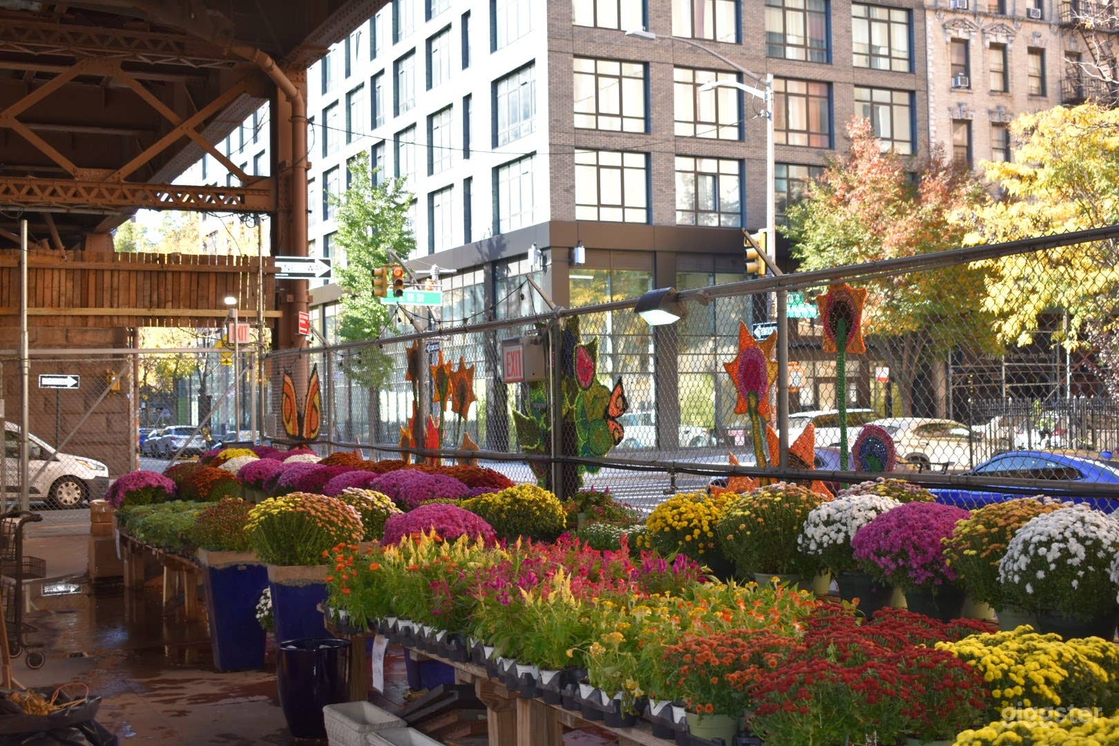 Exterior portion of our space