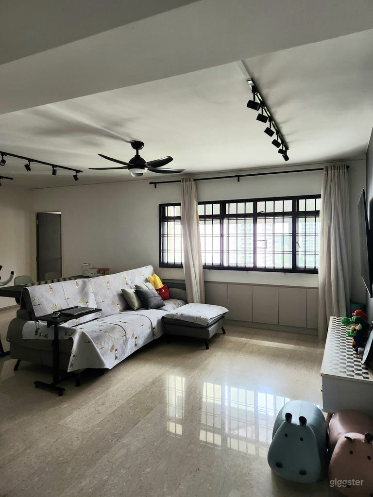  Amplio y minimalista HDB de 5 habitaciones 