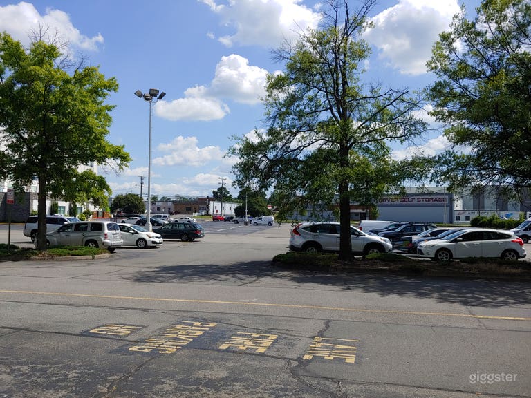  View Looking out at Parking Lot 