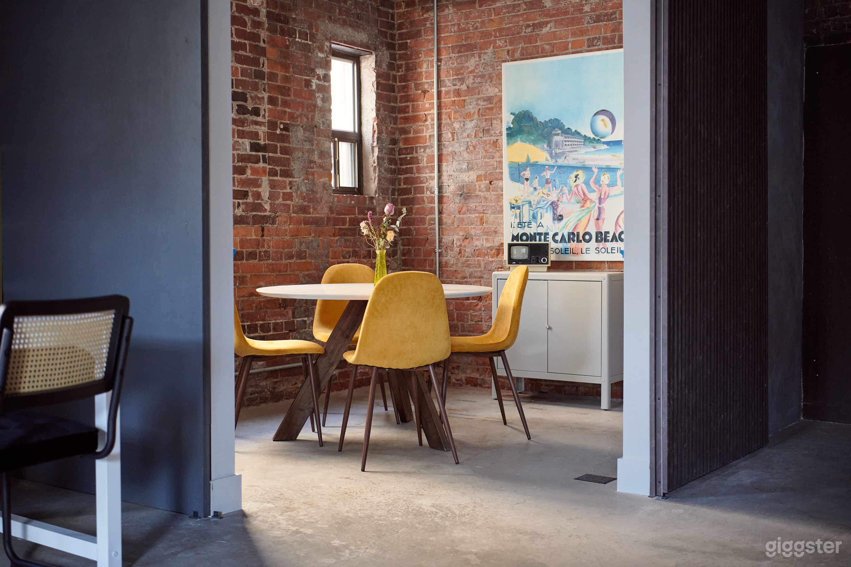 A private meeting room that doubles as a change room