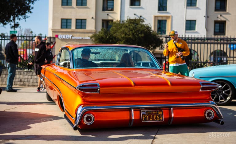  Vintage Industrial Auto Shop & Car Parking Lot 