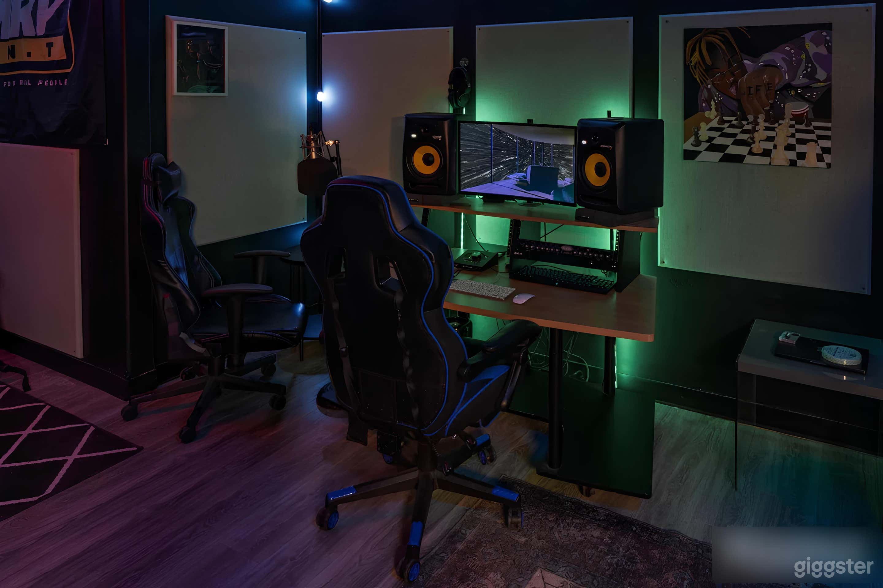 Recording & Content Studio with Lounge Area | Aurora Photo 2