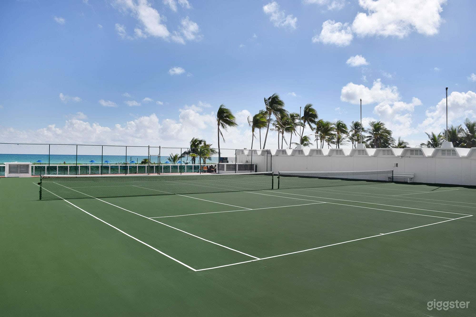 Oceanfront Tennis Court Photo 2