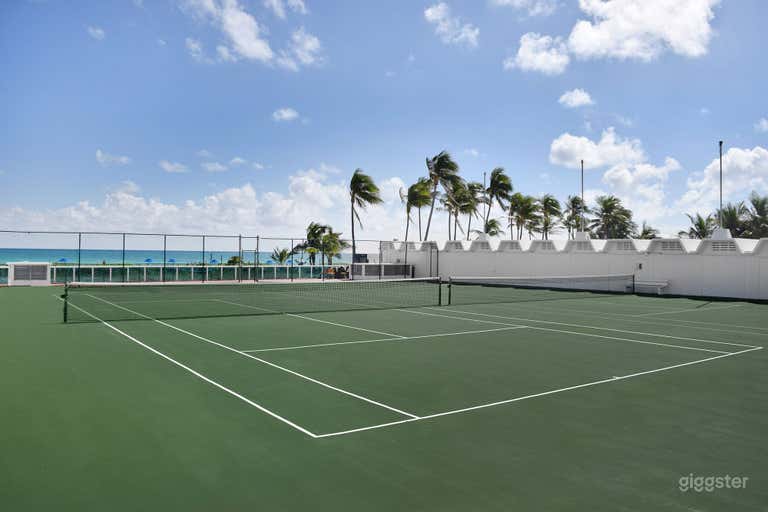  Oceanfront Tennis Court 