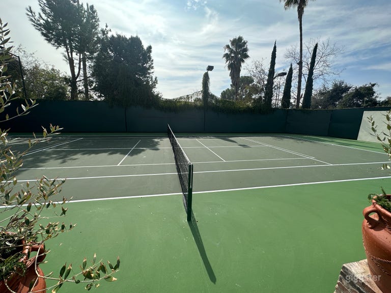  Tennis Court in a Spanish Estate 