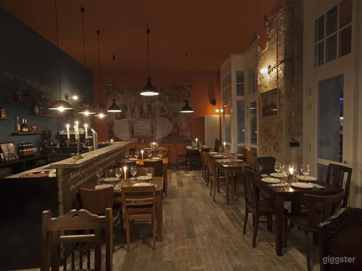Eleganter, rustikaler Restaurant- & Veranstaltungsraum Foto 4