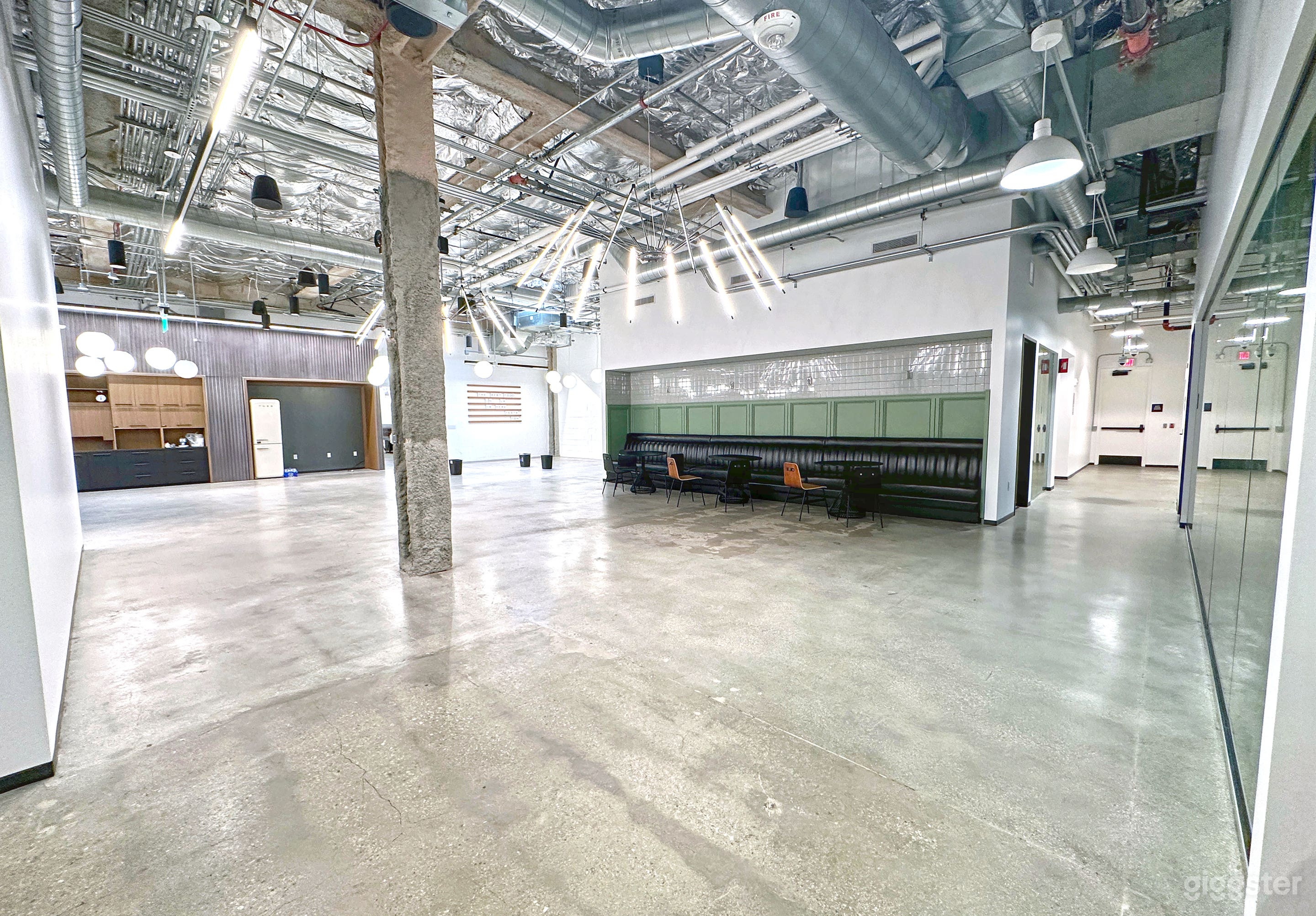 3rd Floor Reception area. View from when you exit the elevator