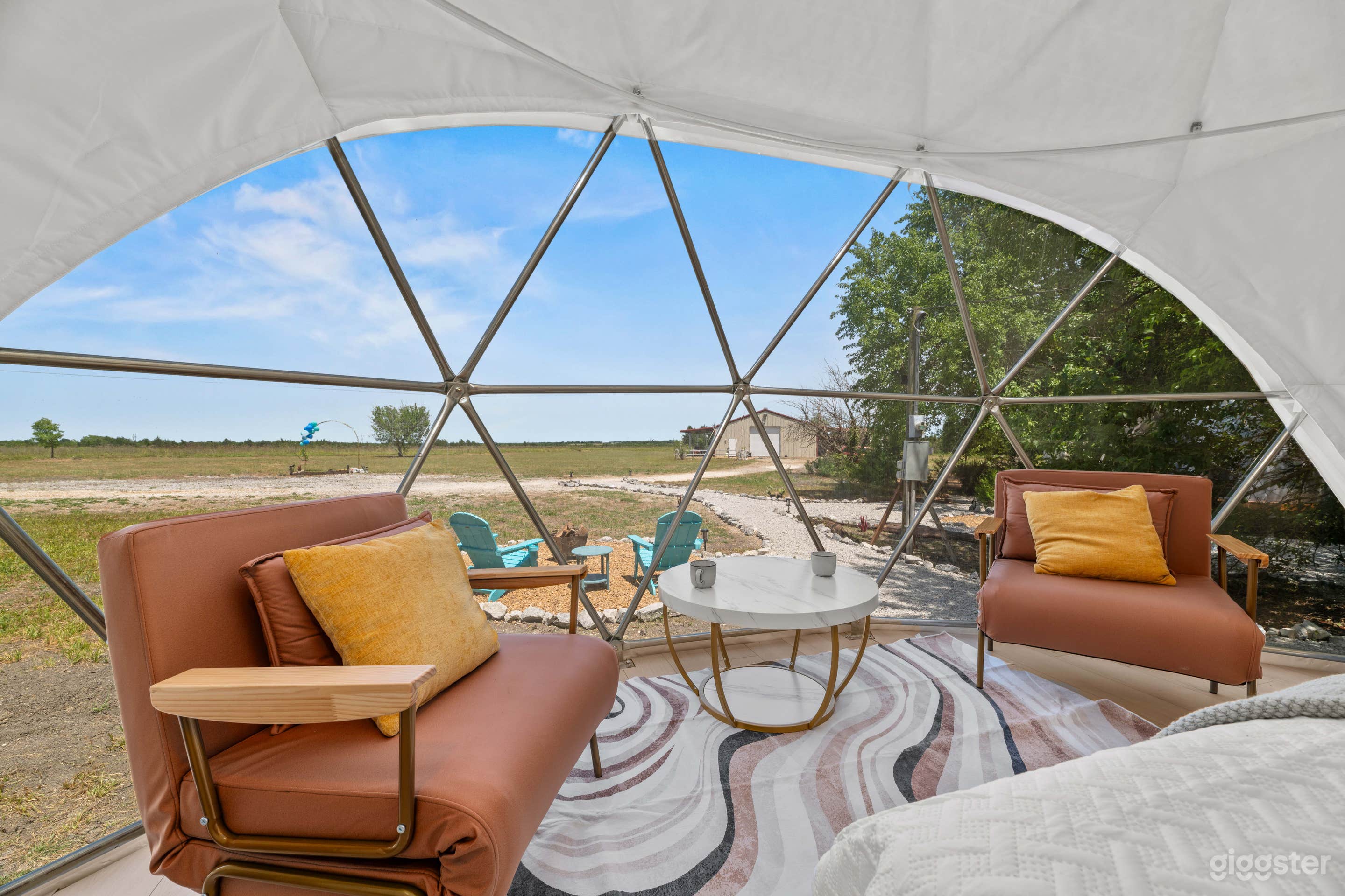 Pacific Blue Dome farm view