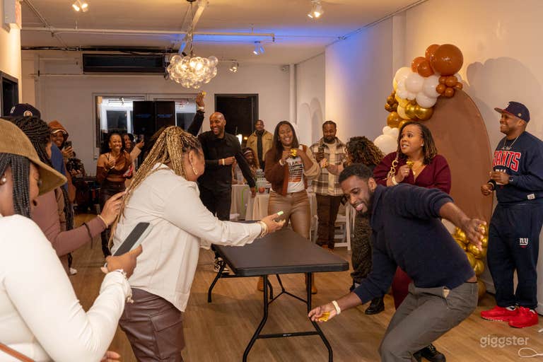  Large White Open Space with Outside Terrace 