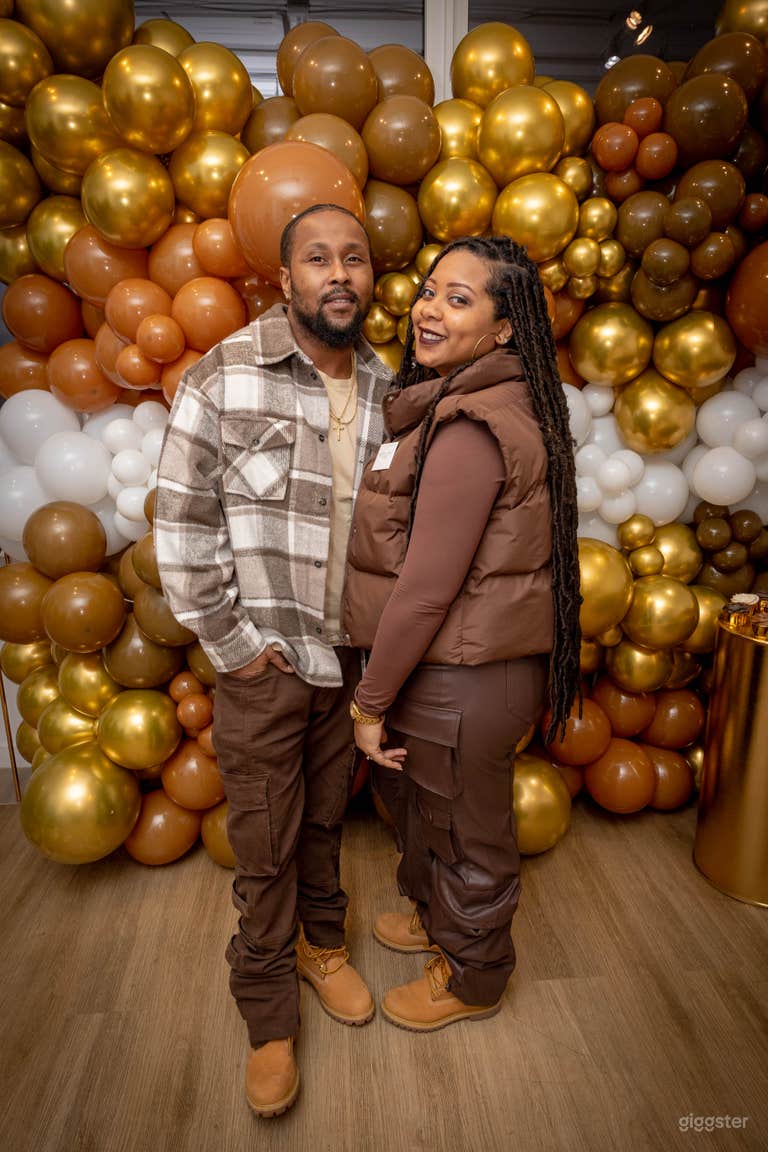  Large White Open Space with Outside Terrace 