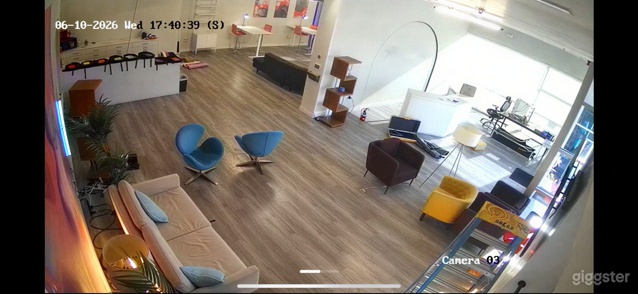 A simple, open front-of-house lobby  Photo 1