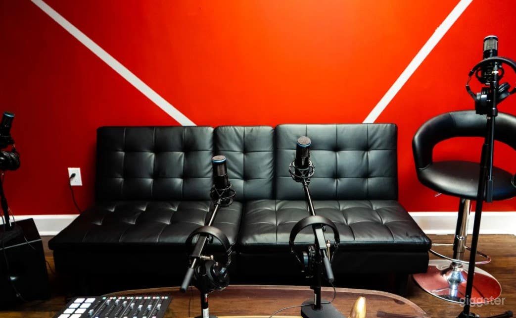 Fully Equipped Podcast Room in Atlanta Photo 1