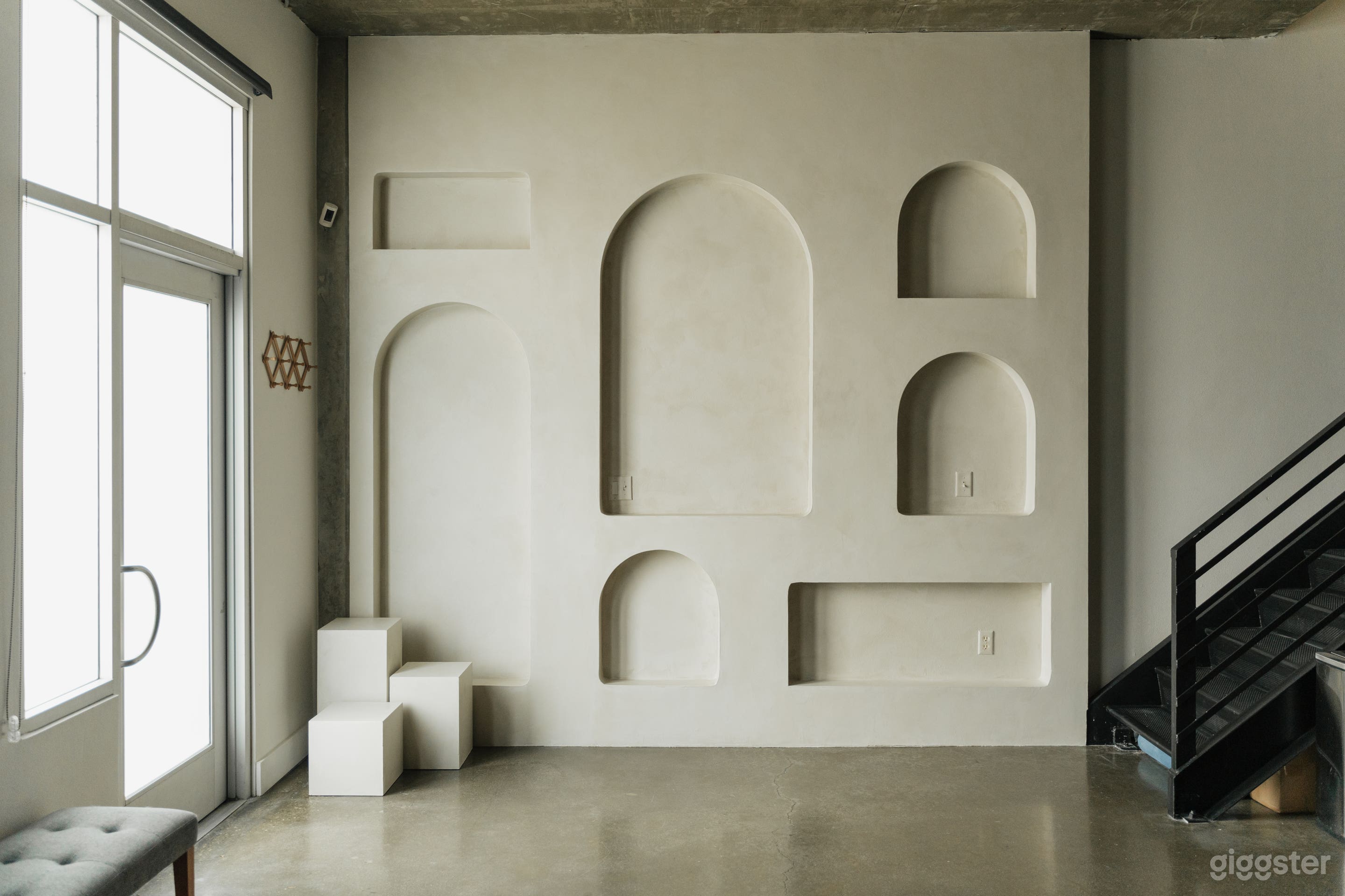 Newly installed Tulum inspired arch wall