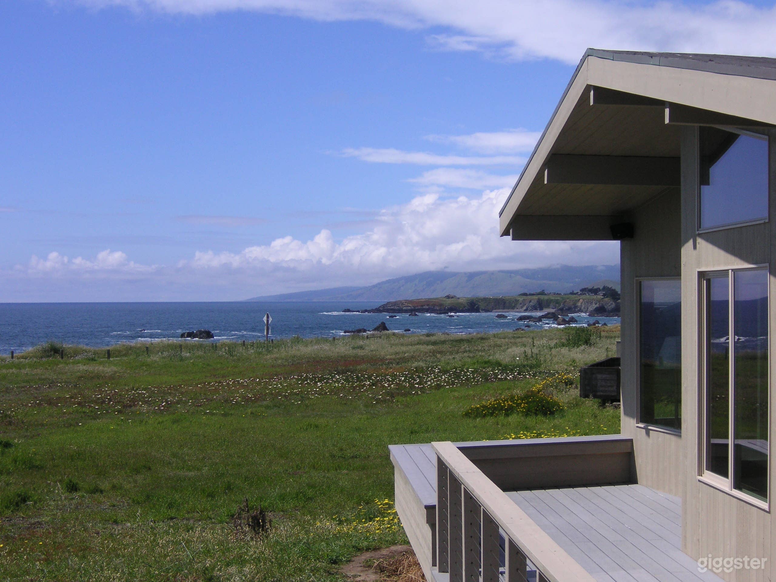 Unencumbered ocean view of the rugged Sonoma County coast