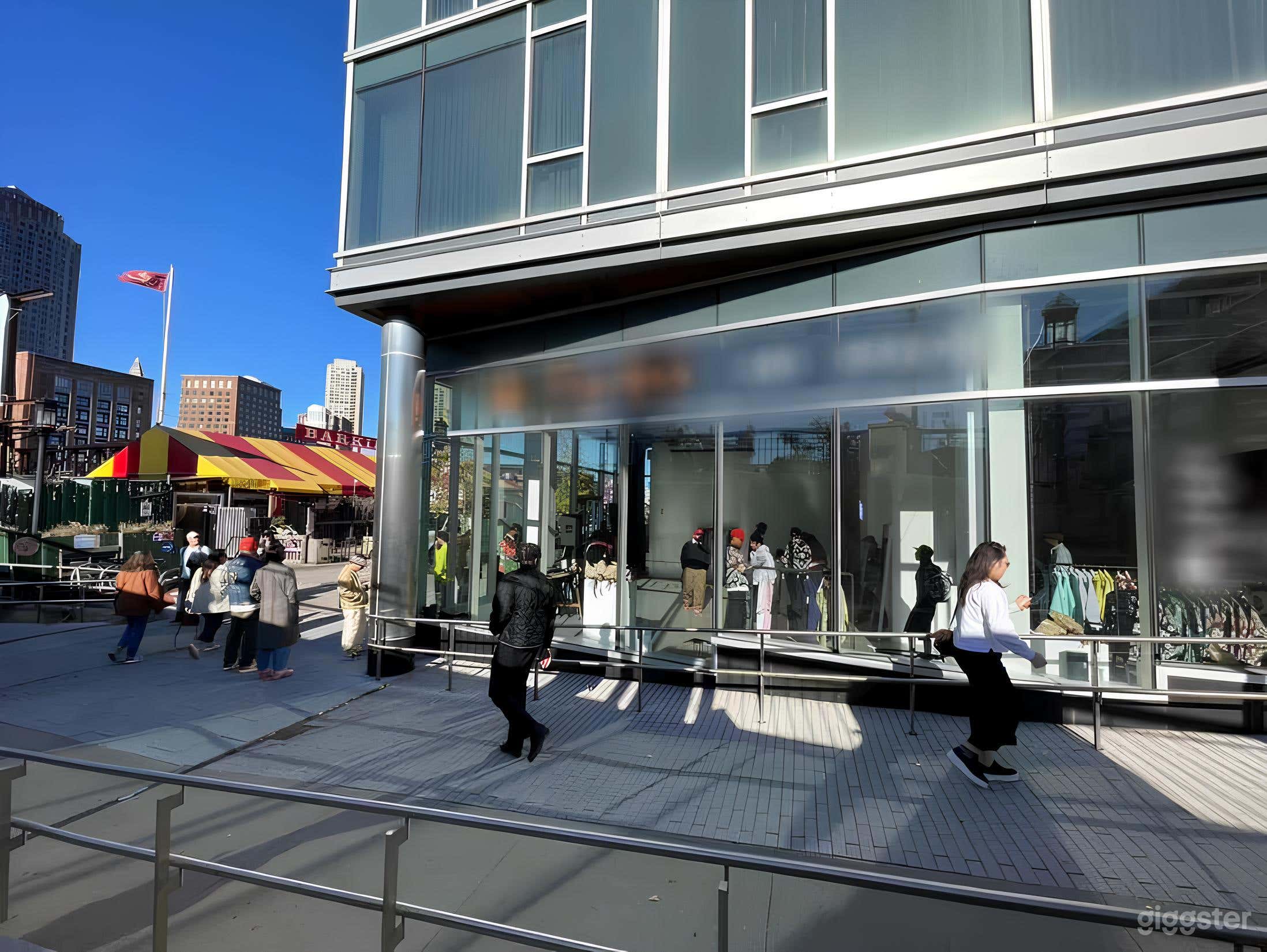 On Boston's Harborwalk