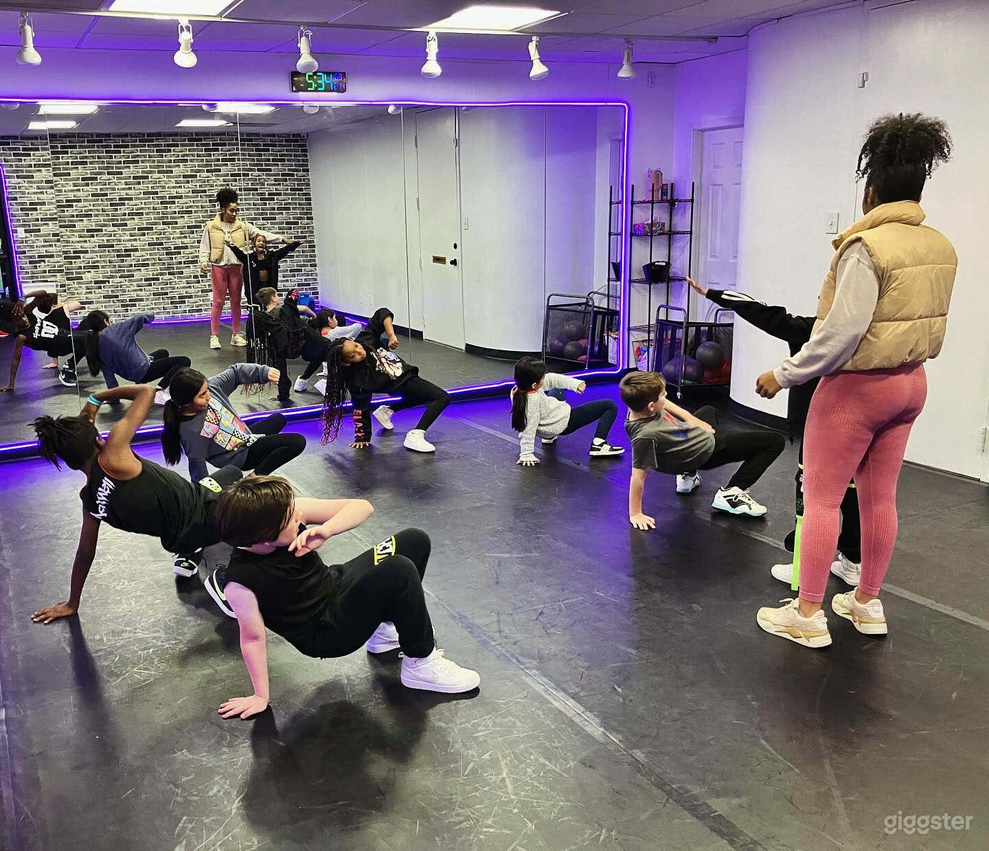 Studio A - Dance Studio with Brick Accent Wall Photo 3