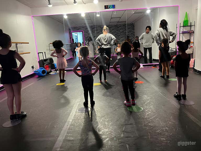  Studio A - Dance Studio with Brick Accent Wall 