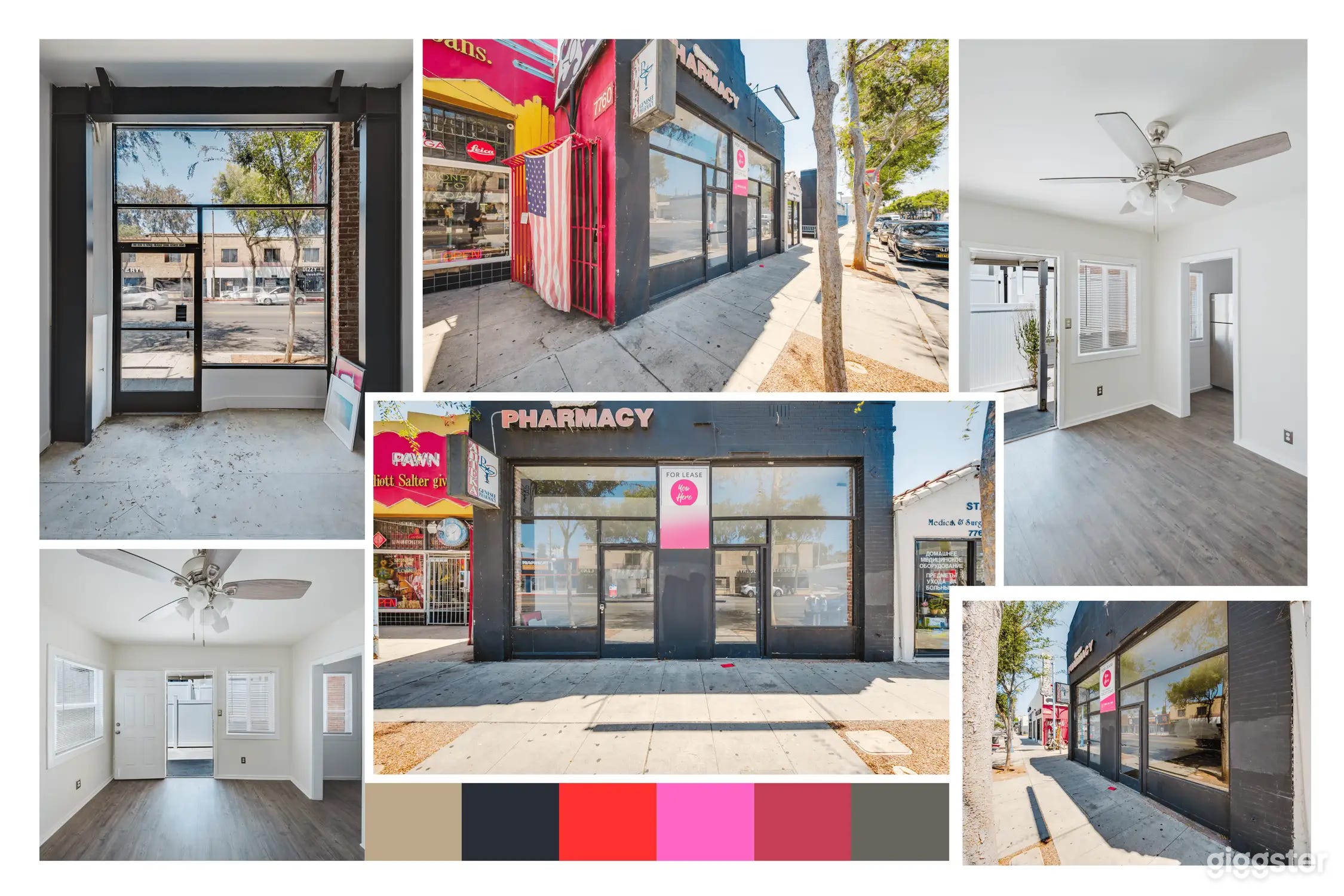 PHARMACY STOREFRONT, RAW CONCRETE & GHOST STREET Photo 1