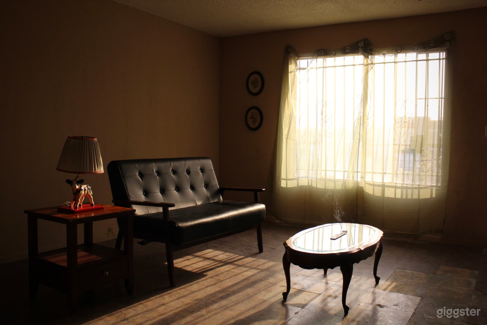 Living Room Area, Vintage Apartment