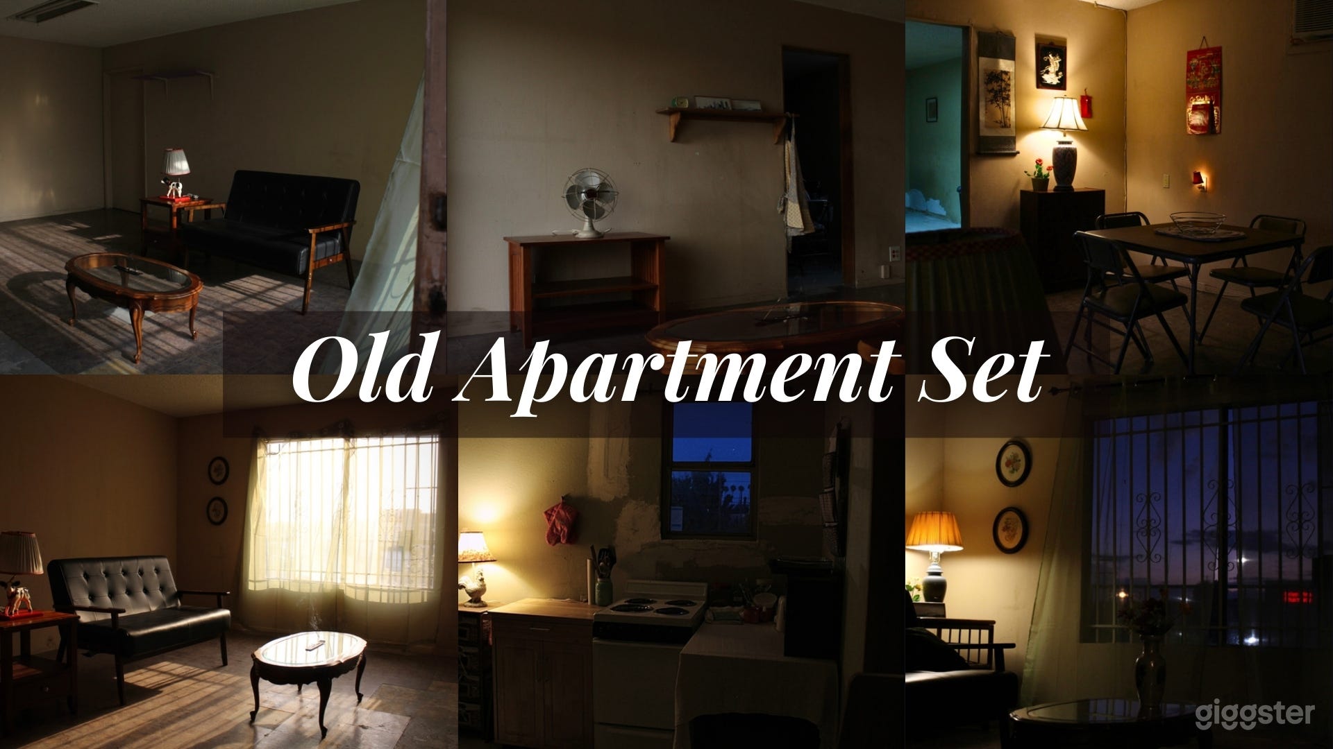 Old Apartment Set, Vintage Apartment Set, 70s Apartment, 80s Apartment, 90s Apartment, Lived-in Apartment in Los Angeles