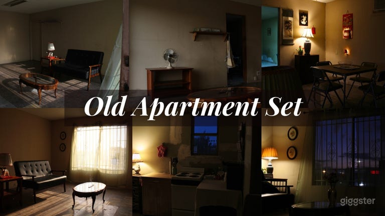  Old Apartment Set, Vintage Apartment Set, 70s Apartment, 80s Apartment, 90s Apartment, Lived-in Apartment in Los Angeles 