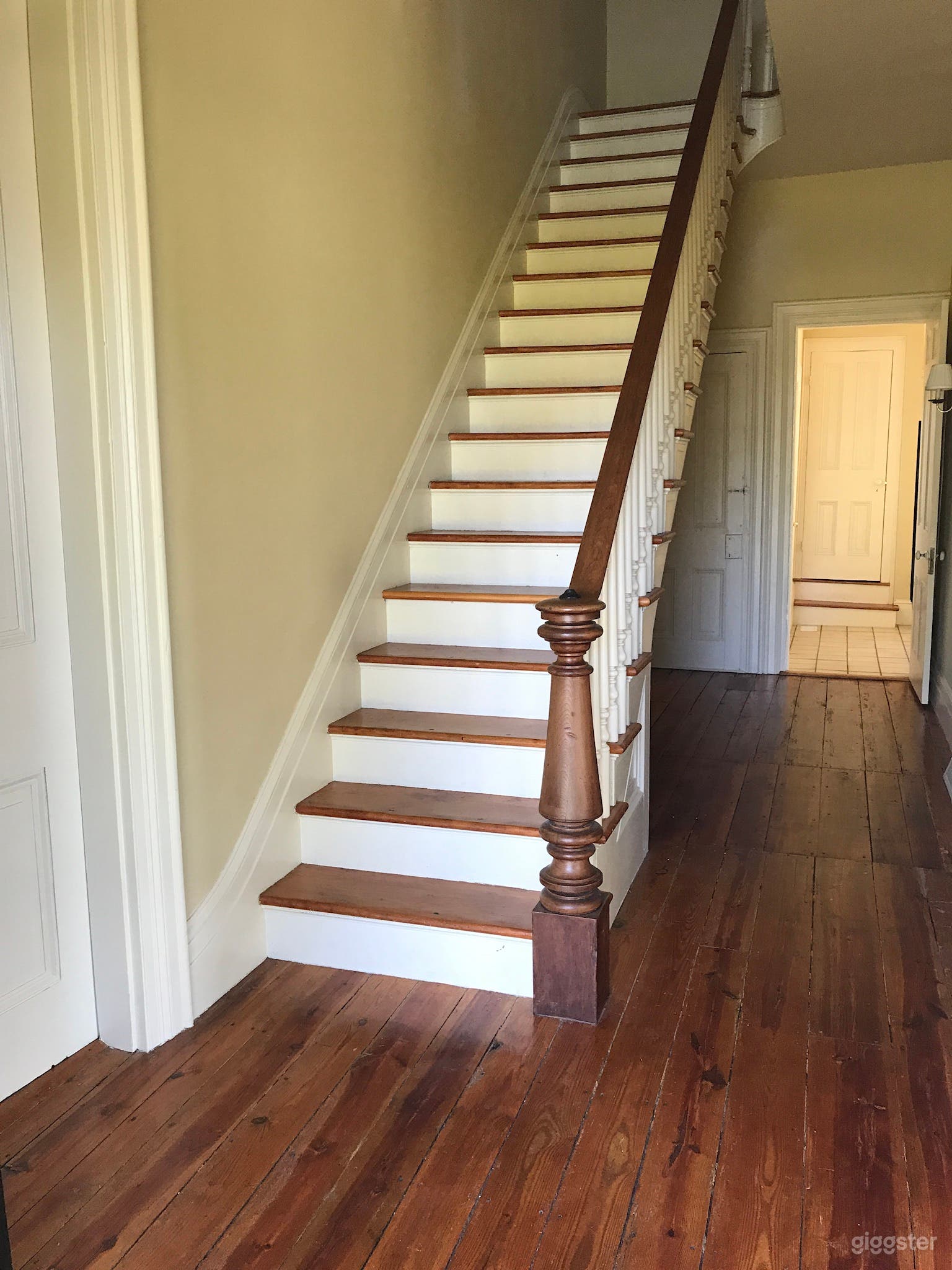1870s farmhouse staircase 