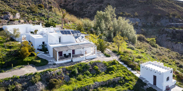  Oasis privado en el desierto de Sierra Alhamilla con vistas al mar 