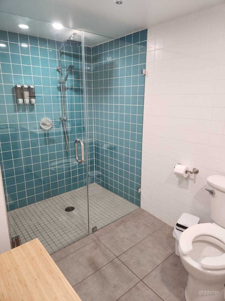  Industrial Fitness Studio with Exposed Brick & High Ceilings 