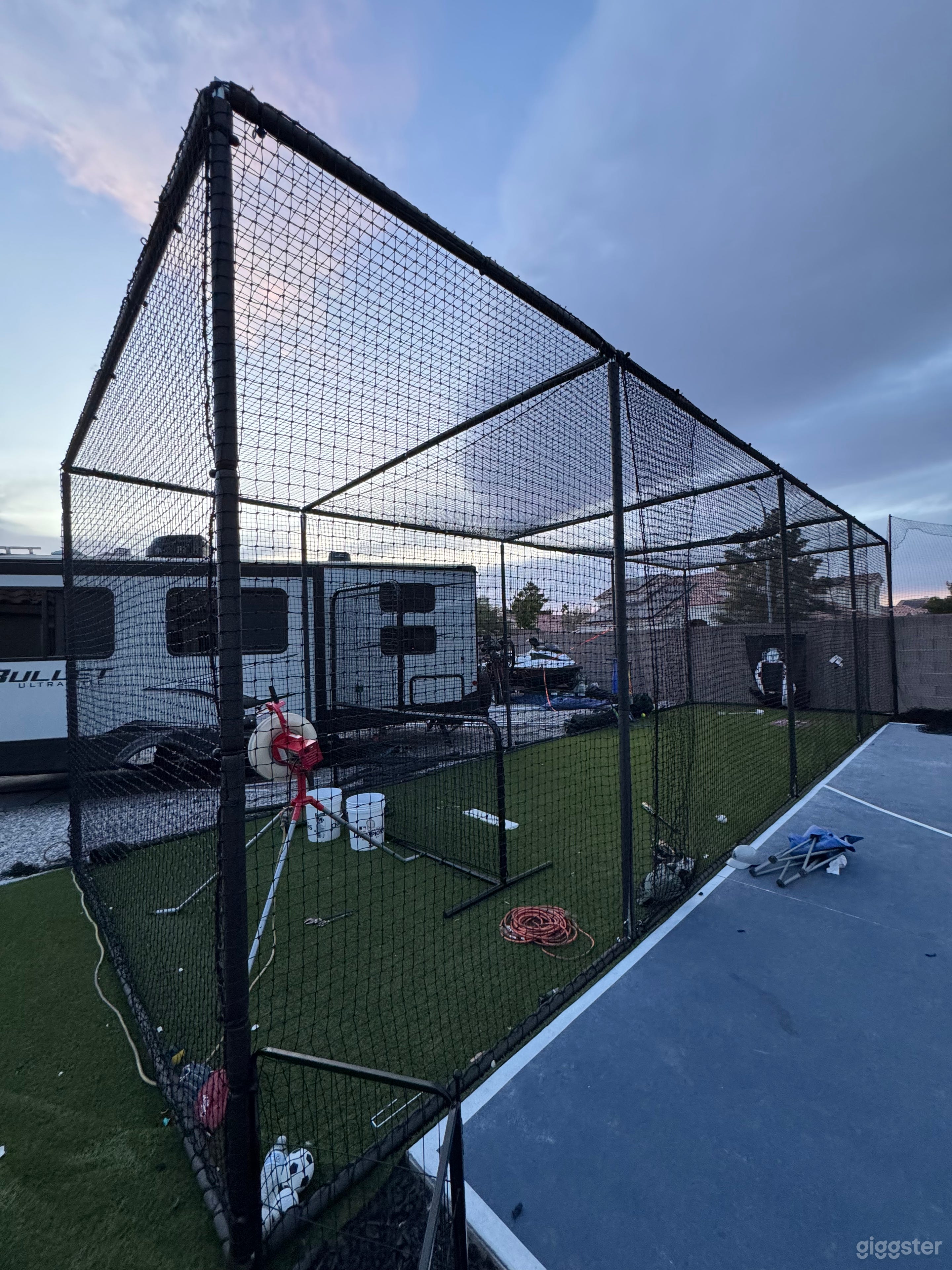 Baseball Batting Cage Photo 1