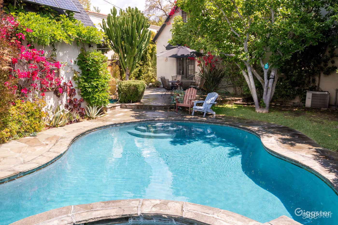 Tropical salt water pool in south Pasadena! Photo 2
