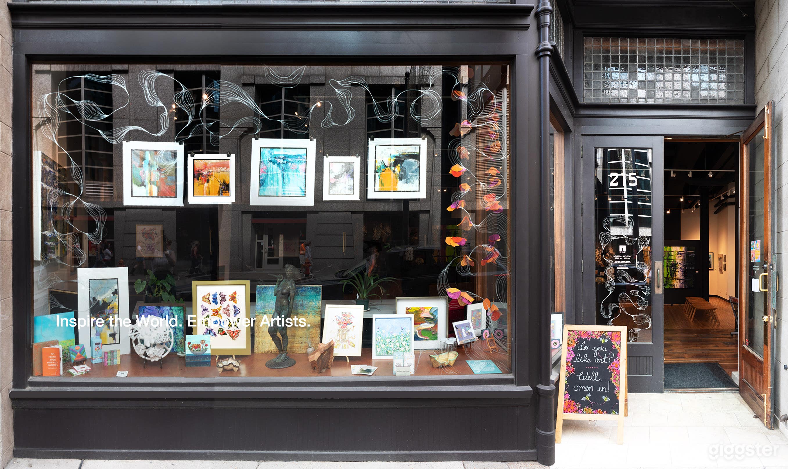 Chauvet Arts Storefront, March 2024