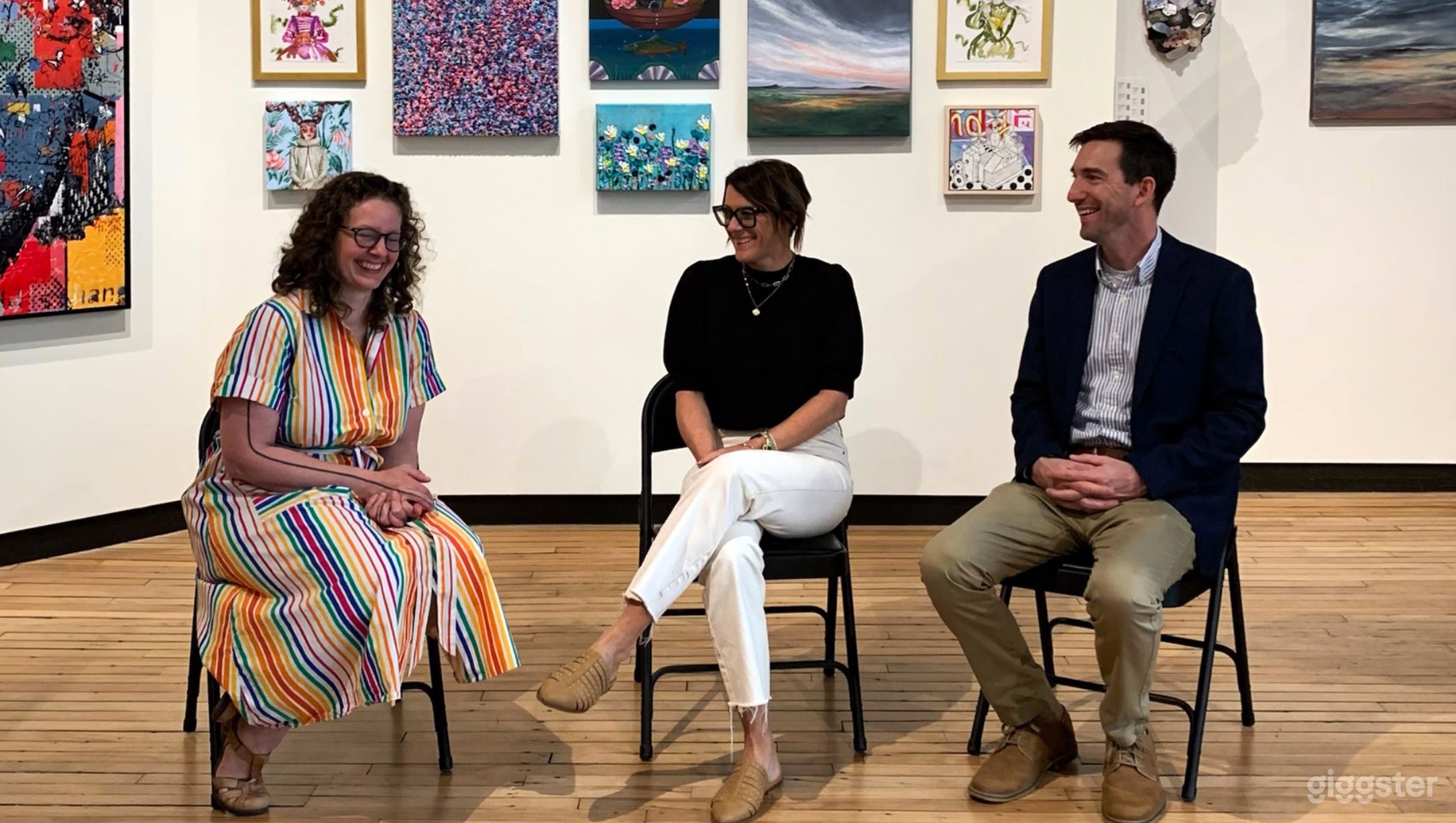 Main Gallery - Showers Spring Summer Artist Talk, March 2023