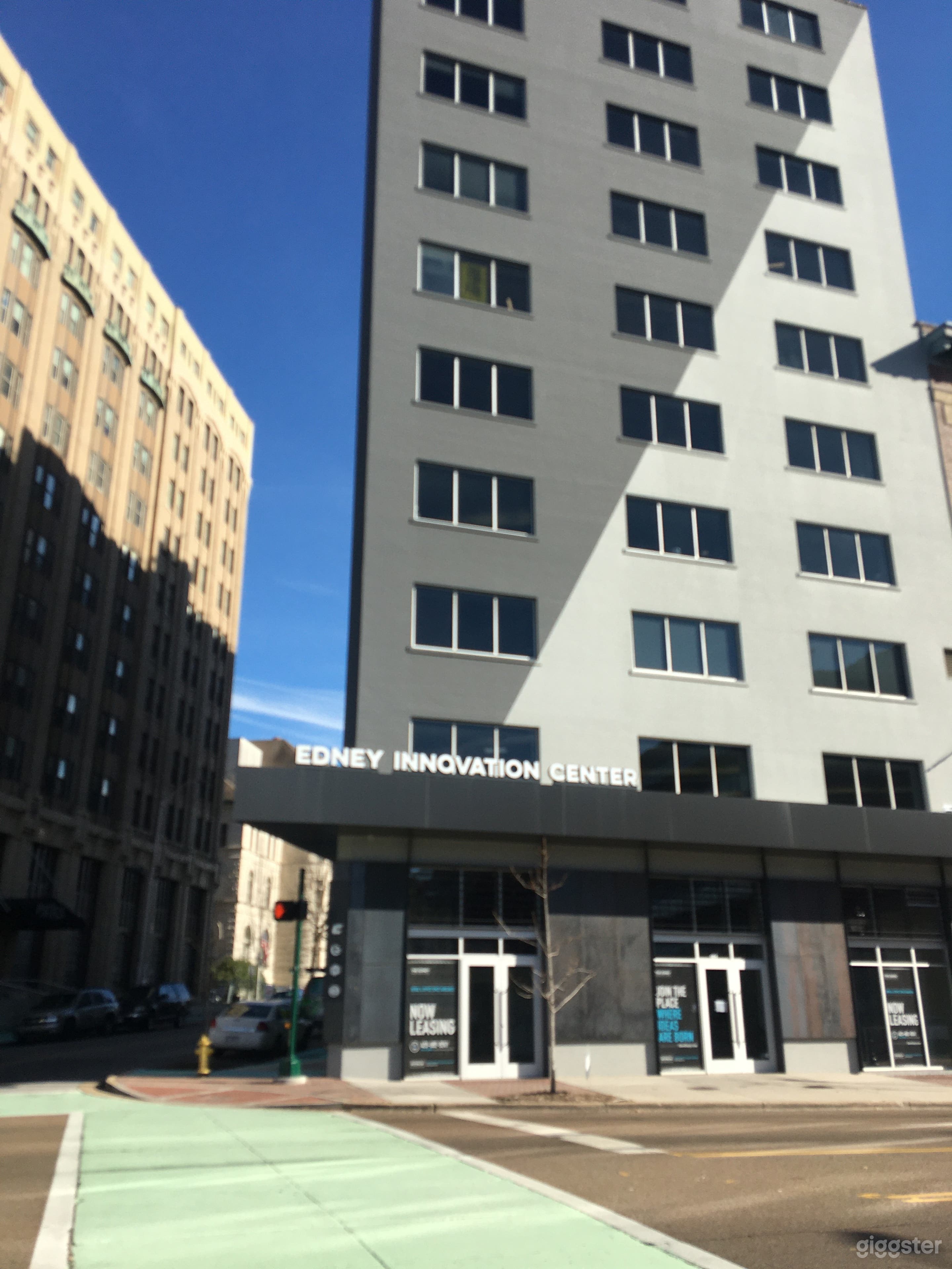 Outside of our building