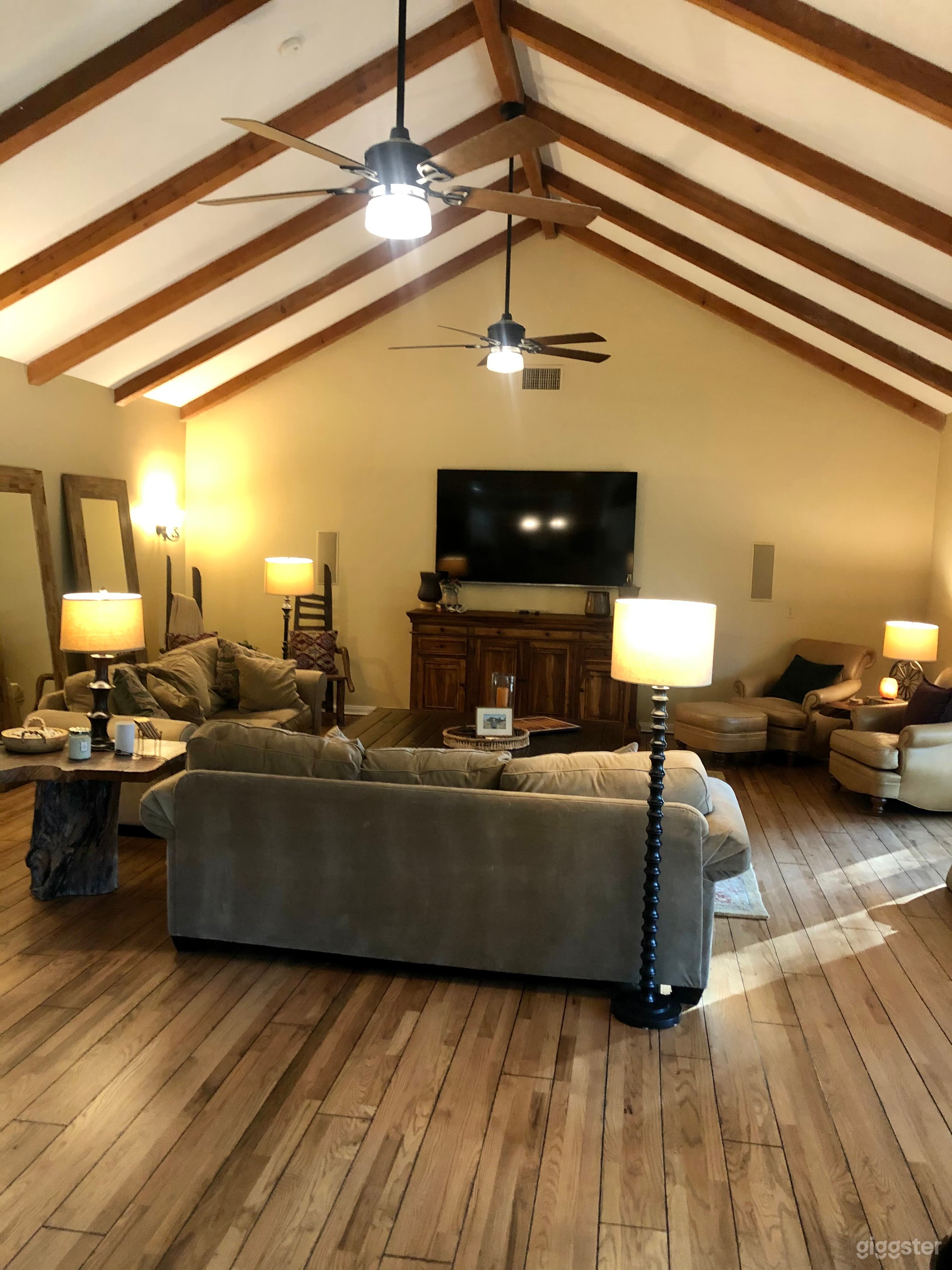 Family Room in Main House