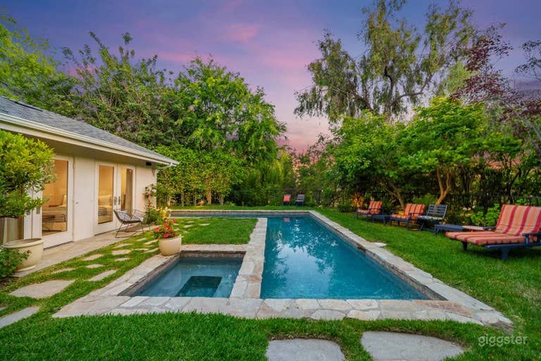  Private Beverly Hills Estate w/ Resort-Style Pool & Garden 