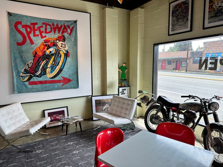  Euro and Vintage Motorsports-themed venue 