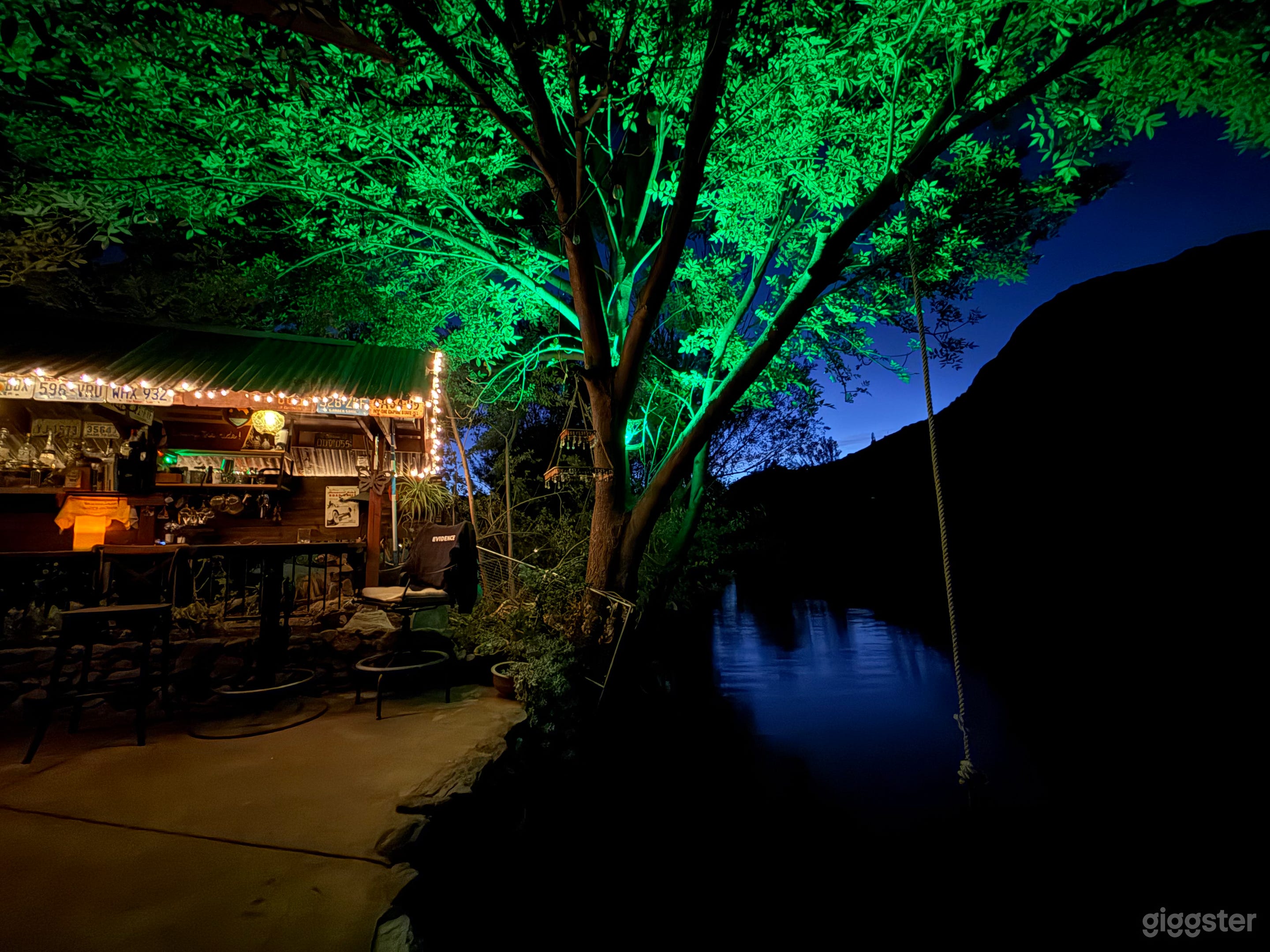 Rustic Lake House & Dock Bar,  rope swing, mountain views. Photo 3