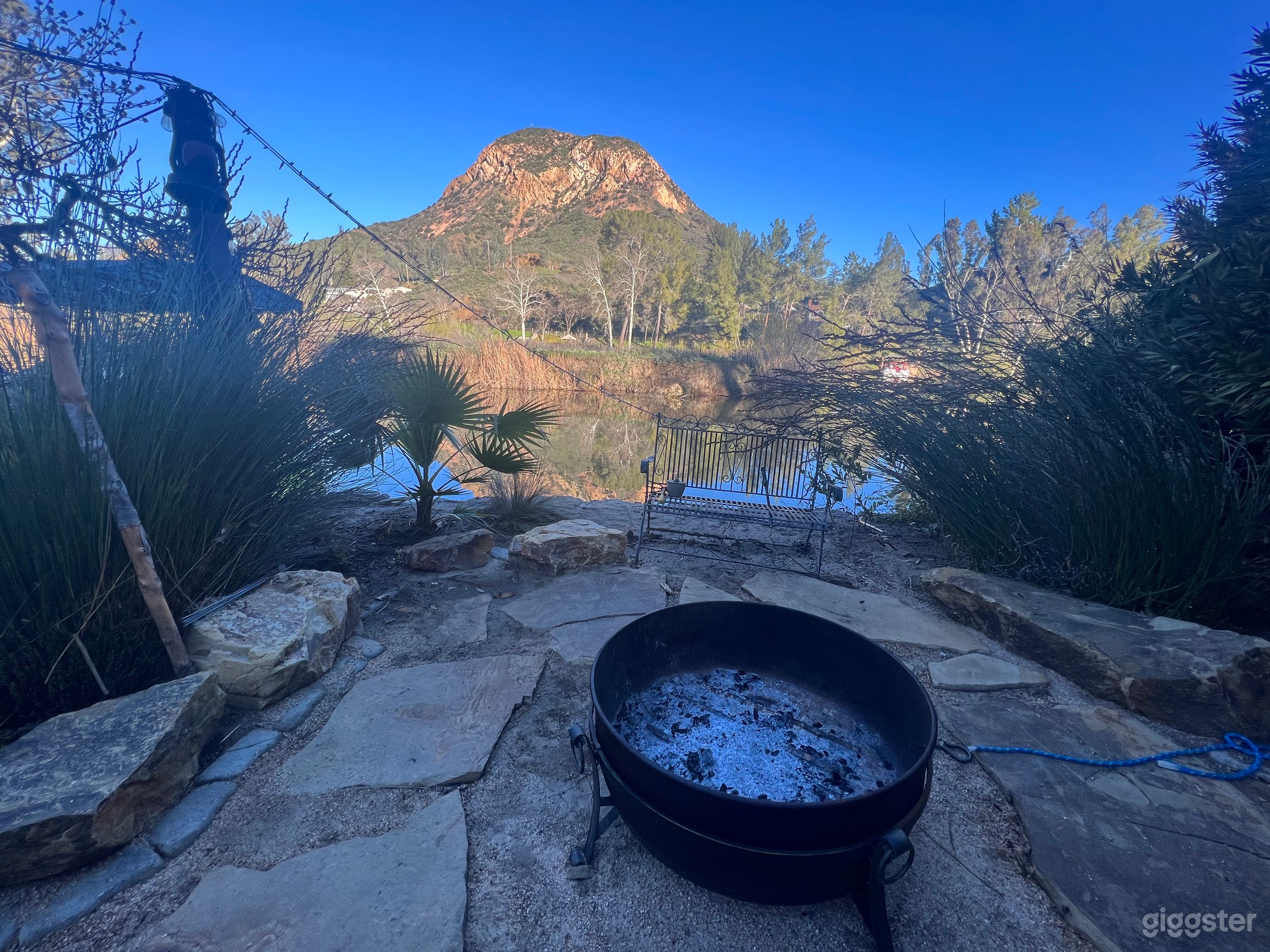 Lakeside Firepit Area